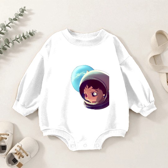 Gift Space Astronaut Baby Romper Sweatshirts