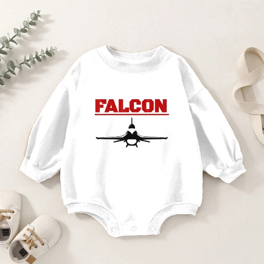 A great F 16 Falcon Aviation Baby Romper Sweatshirts aka Viper