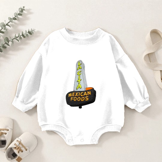 La Cita Mexican Foods Route 66 Tucumcari NM Baby Romper Sweatshirts