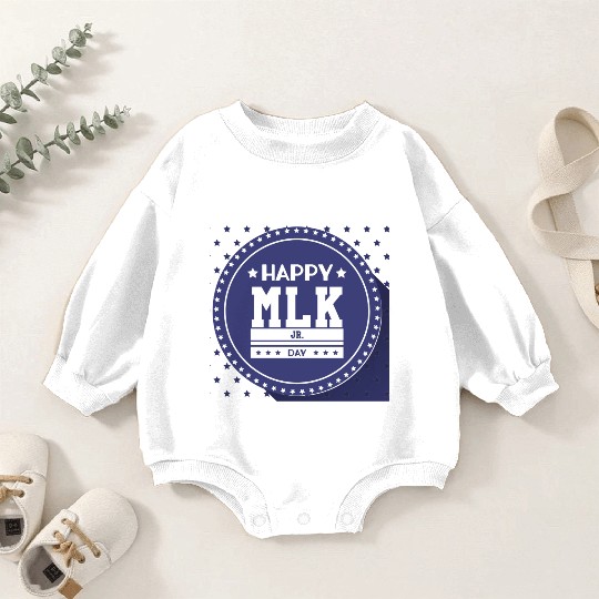 Martin Luther king jr. day Baby Romper Sweatshirts