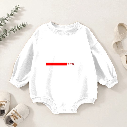 Dad Joke Loading Please Wait Baby Romper Sweatshirts