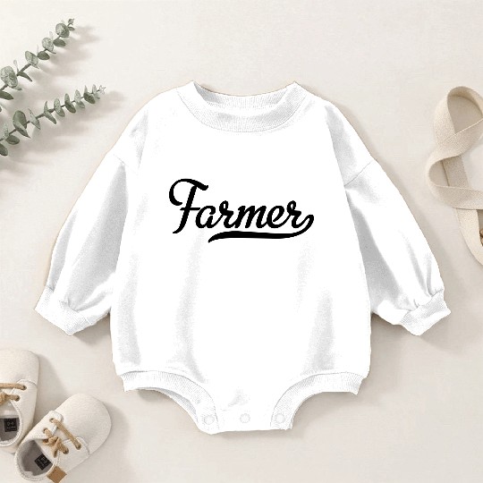 farmer Baby Romper Sweatshirts
