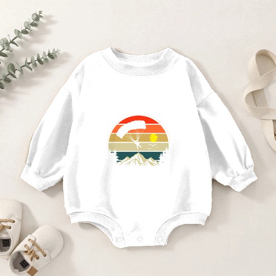 Skydive, SKydiving, Skydiver Baby Romper Sweatshirts