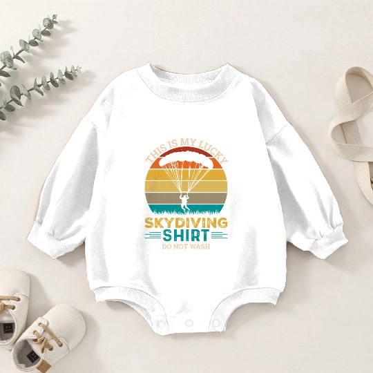 Skydive, SKydiving, Skydiver Baby Romper Sweatshirts