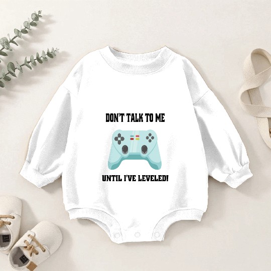 Video game fanatic Baby Romper Sweatshirts