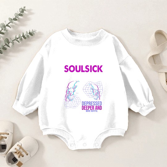 Soulsick Urban Streetwear Baby Romper Sweatshirts
