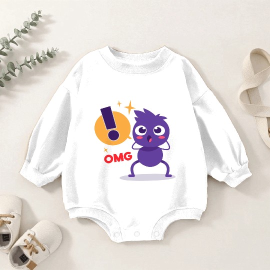 Omg Ant Baby Romper Sweatshirts