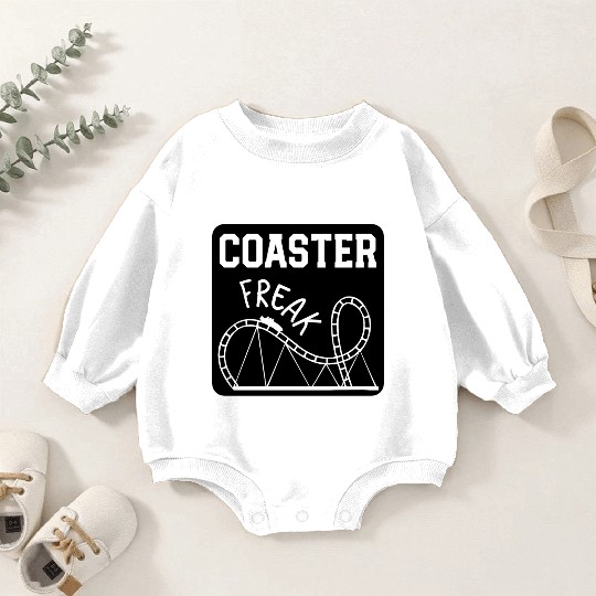 Roller Coaster freak Baby Romper Sweatshirts