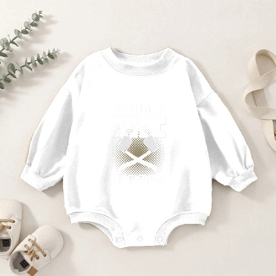 Random Axe Of Kindness Woodcutter Woodworking Baby Romper Sweatshirts