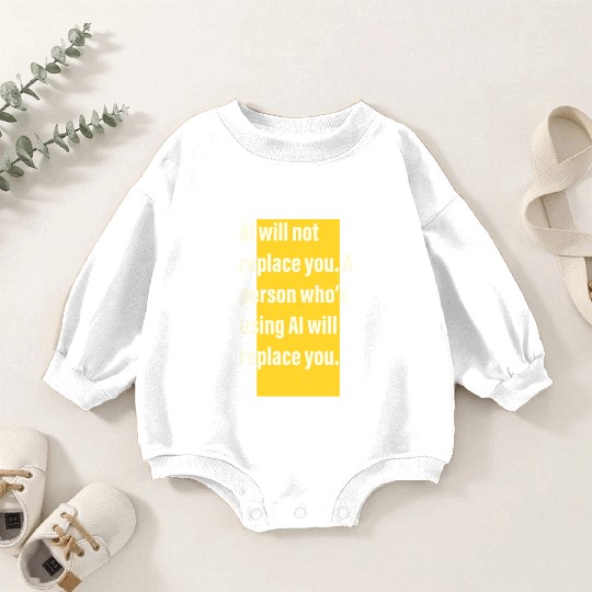 AI ARTIFICIAL INSTELLIGENCE GRAPHIC DESIGNER Baby Romper Sweatshirts