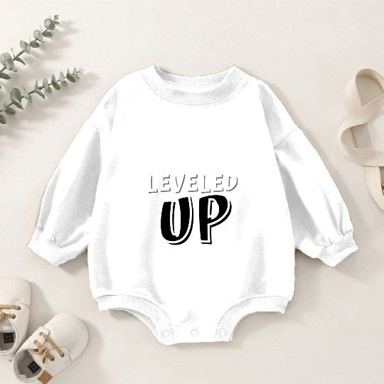 Level Up to big brother Baby Romper Sweatshirts