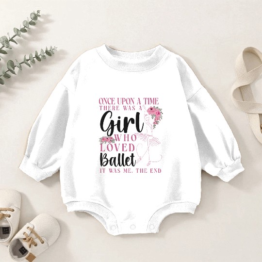 Ballet Dancer Dance Girl Ballerina Baby Romper Sweatshirts
