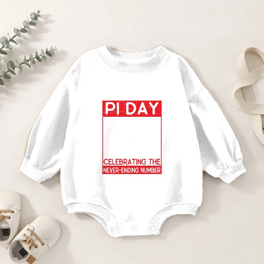 Pi Day: Celebrating the never-ending number Baby Romper Sweatshirts