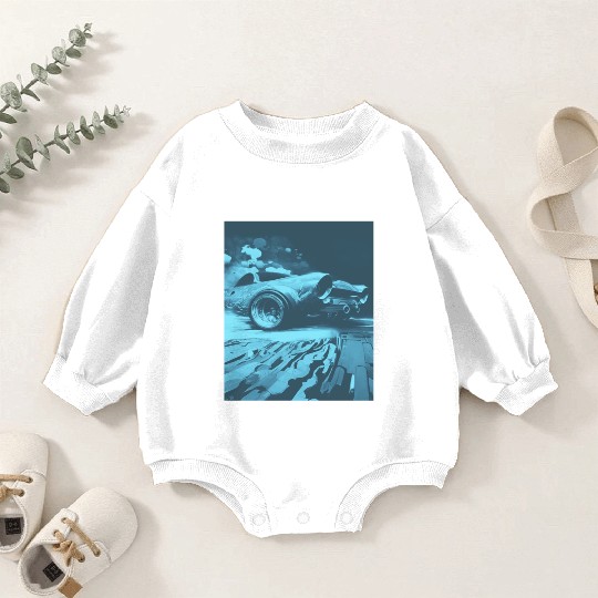Car Muscle Car Vintage Retro vintage Baby Romper Sweatshirts