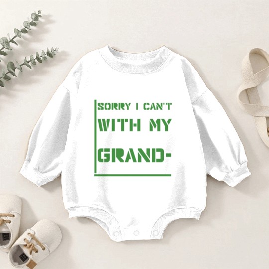 Great Grandparents Grandpa Grandma Baby Romper Sweatshirts