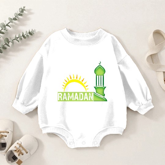 Ramadan Begins Baby Romper Sweatshirts