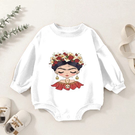 Frida Kahlo Baby Romper Sweatshirts