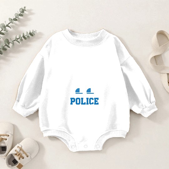 Police Wife Life Cop Law Enforcement Officer Baby Romper Sweatshirts
