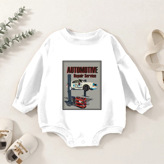 Automotive repair service Baby Romper Sweatshirts