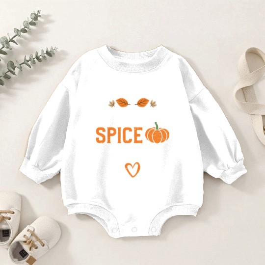 Pumpkin Spice Princess - Pumpkin Baby Romper Sweatshirts