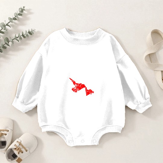 Newfoundland & Labrador Canada's Okayest Province Baby Romper Sweatshirts