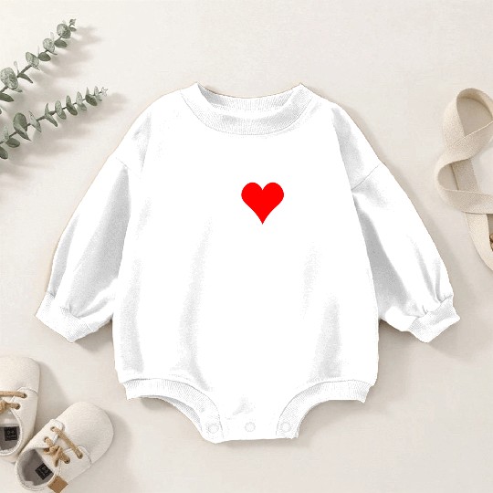 I Heart My Husband, Happy Wife, Happy Life Baby Romper Sweatshirts