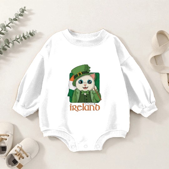 Ireland Neko Baby Romper Sweatshirts