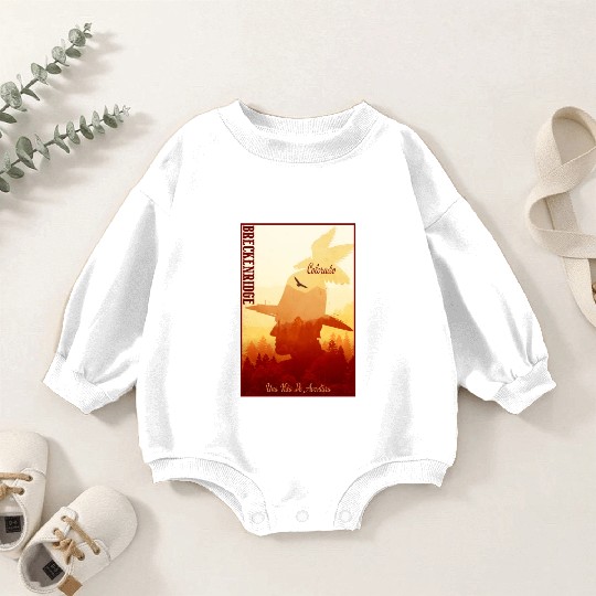 Breckenridge Colorado wild west town Baby Romper Sweatshirts