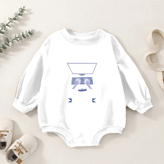 Coding Is My Therapy Coder Code Programmer Baby Romper Sweatshirts