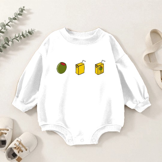 Olive Juice I Love You Baby Romper Sweatshirts