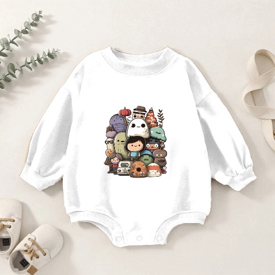 my imaginary friends Baby Romper Sweatshirts