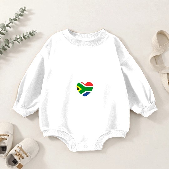 I'm so adorable I must be South African Funny Baby Romper Sweatshirts