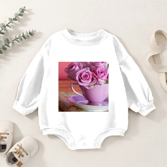 Beautiful Floral print Baby Romper Sweatshirts