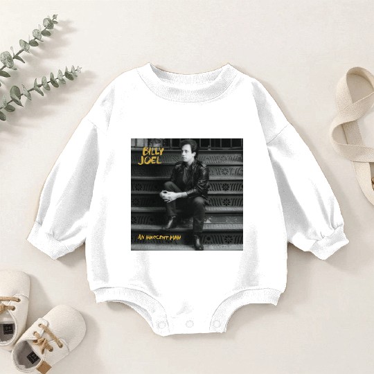 Billy Joel an innocent man Baby Romper Sweatshirts