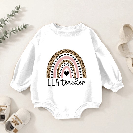 English Language Arts ELA Teacher Appreciation Baby Romper Sweatshirts