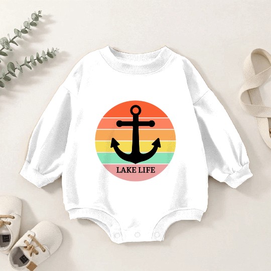 LAKE LIFE Baby Romper Sweatshirts