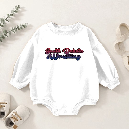 South Dakota Wrestling Baby Romper Sweatshirts