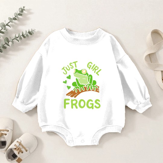 Frog Toad Frog Lover Baby Romper Sweatshirts