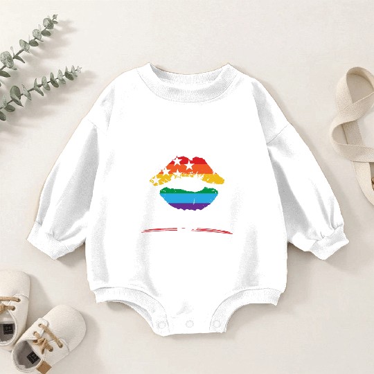 Pride Is For Everyone Rainbow Month LGBTQ Gay Baby Romper Sweatshirts