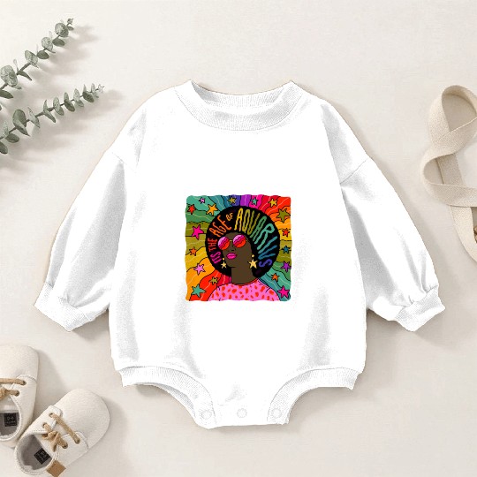 Age of Aquarius Baby Romper Sweatshirts