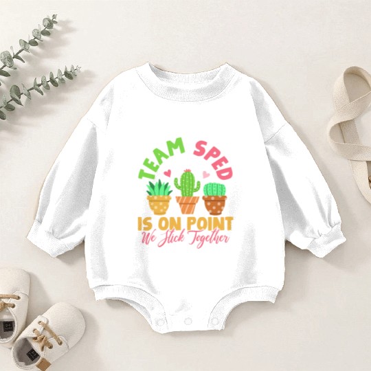 Sped Special Education Teacher Student Baby Romper Sweatshirts
