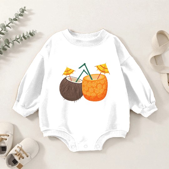Hot summer juice Baby Romper Sweatshirts