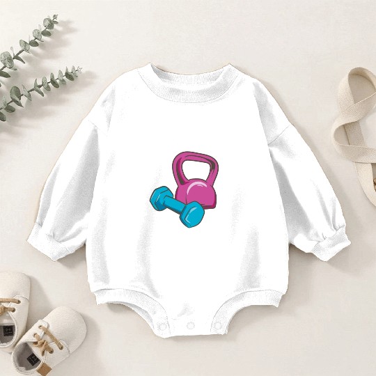 Funny Workout Funny Gym Physiotherapy Baby Romper Sweatshirts