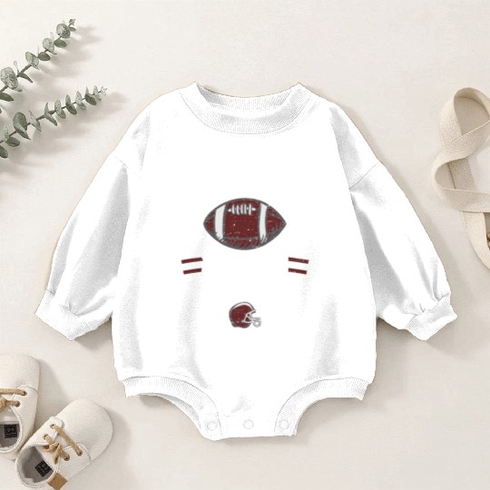 Championship blood - Football Baby Romper Sweatshirts