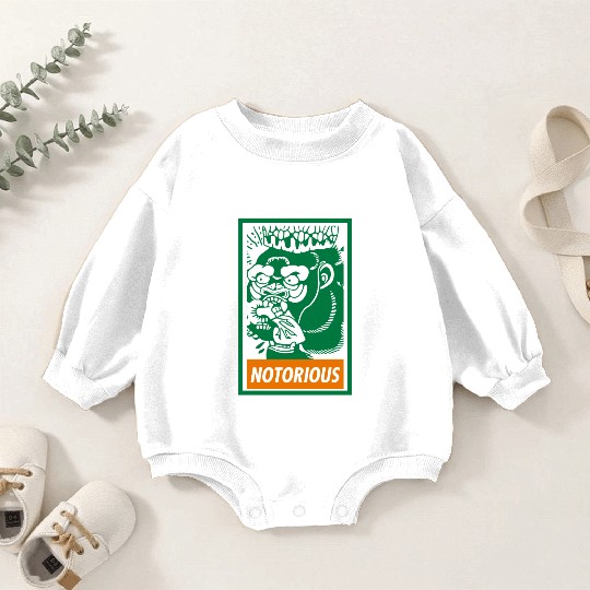 Notorious Irish Gorilla Baby Romper Sweatshirts