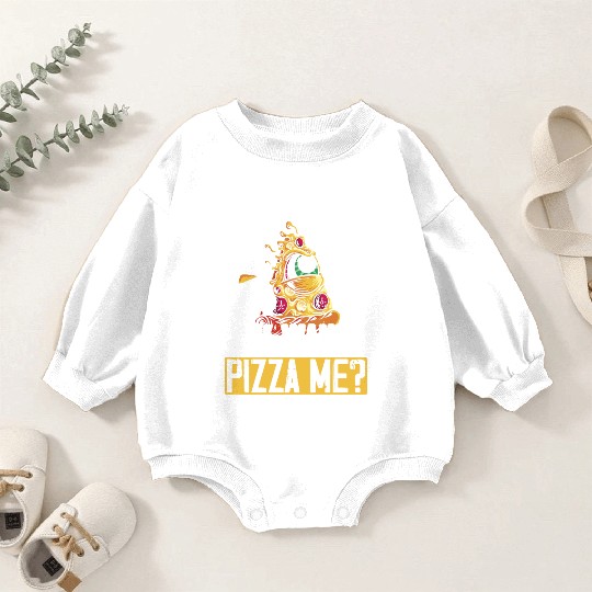 You Wanna Pizza Me Pizza I Love Pizza Italian Food Baby Romper Sweatshirts