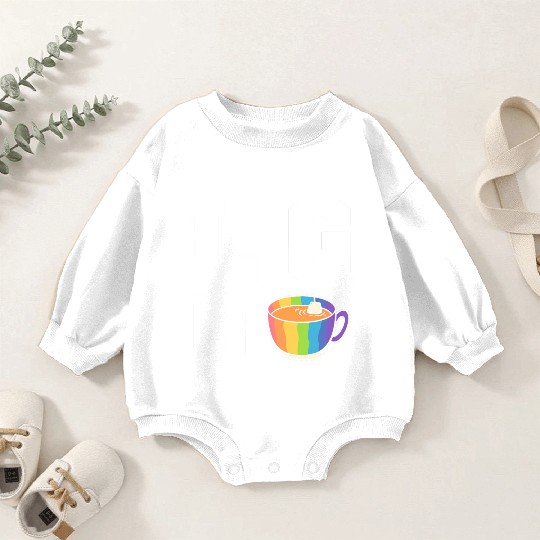 Lgb-Tea Gay Or Lesbian Baby Romper Sweatshirts