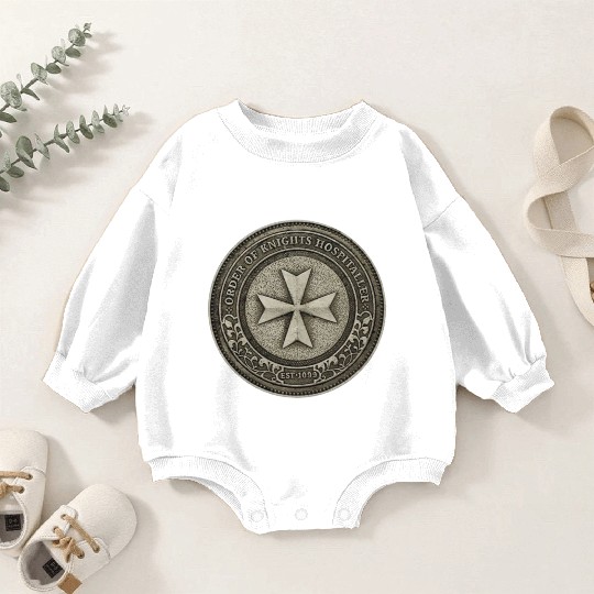 Order of knights hospitaller 1099 Baby Romper Sweatshirts
