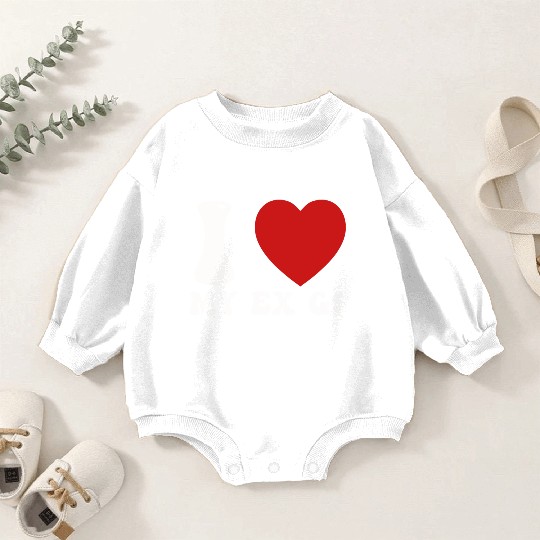 I Love My Ex Girlfriend Baby Romper Sweatshirts