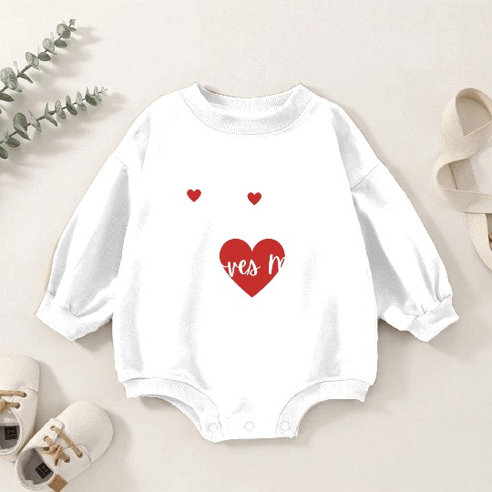Somebody in Idaho Loves Me Baby Romper Sweatshirts